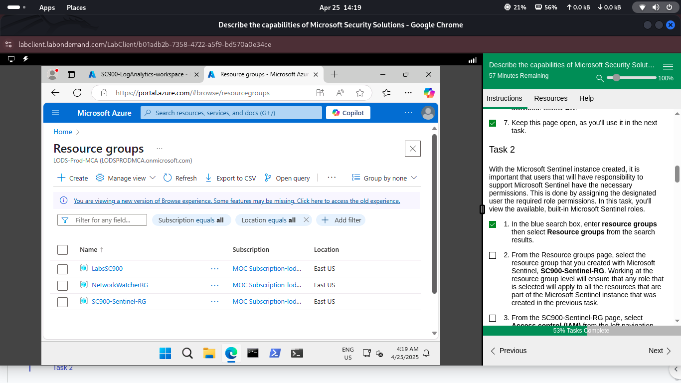 Assigning Sentinel roles