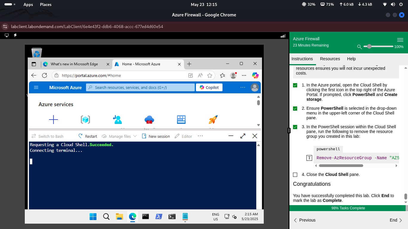 Step 13 – Create Resource Group