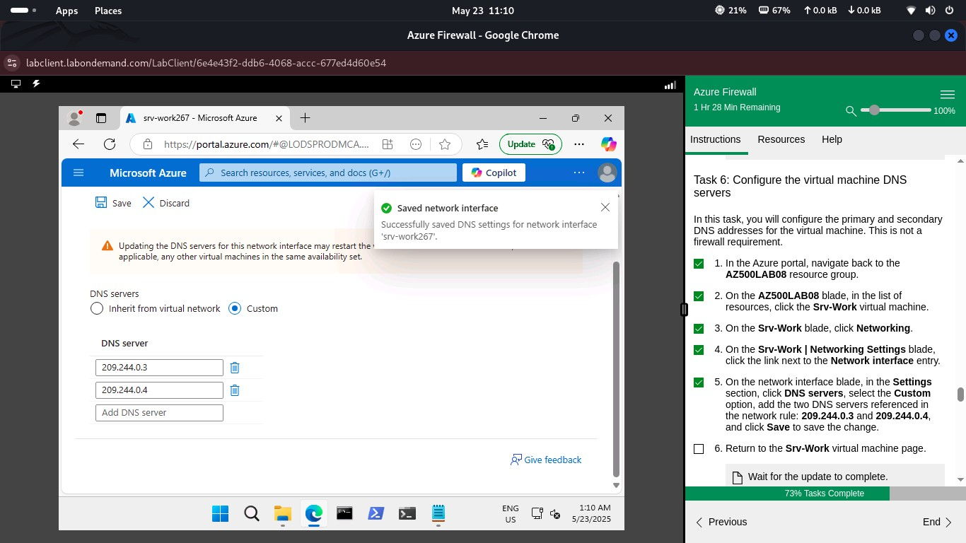 DNS proxy configuration